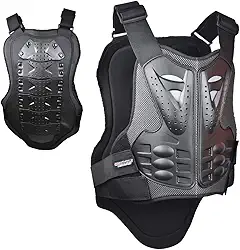 Colete de armadura de motocicleta, protetor traseiro para motocicleta, armadura de motocross, adulto para esqui, equitação, patinação, colete antiqueda, equipamento de proteção (GG)