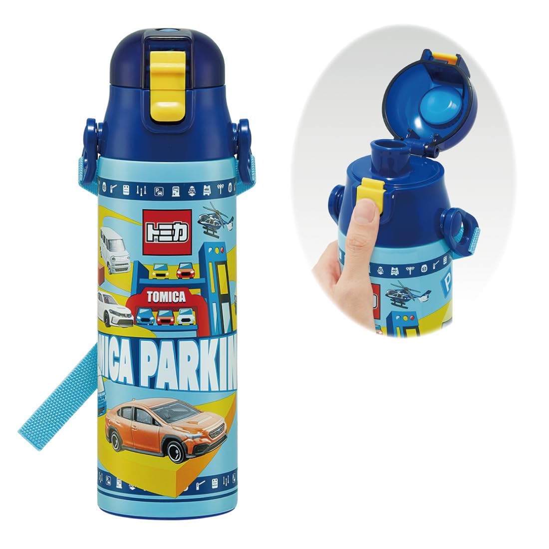 Gourde inox enfants étanche sans fuite bouteille d'eau isotherme 580 ml