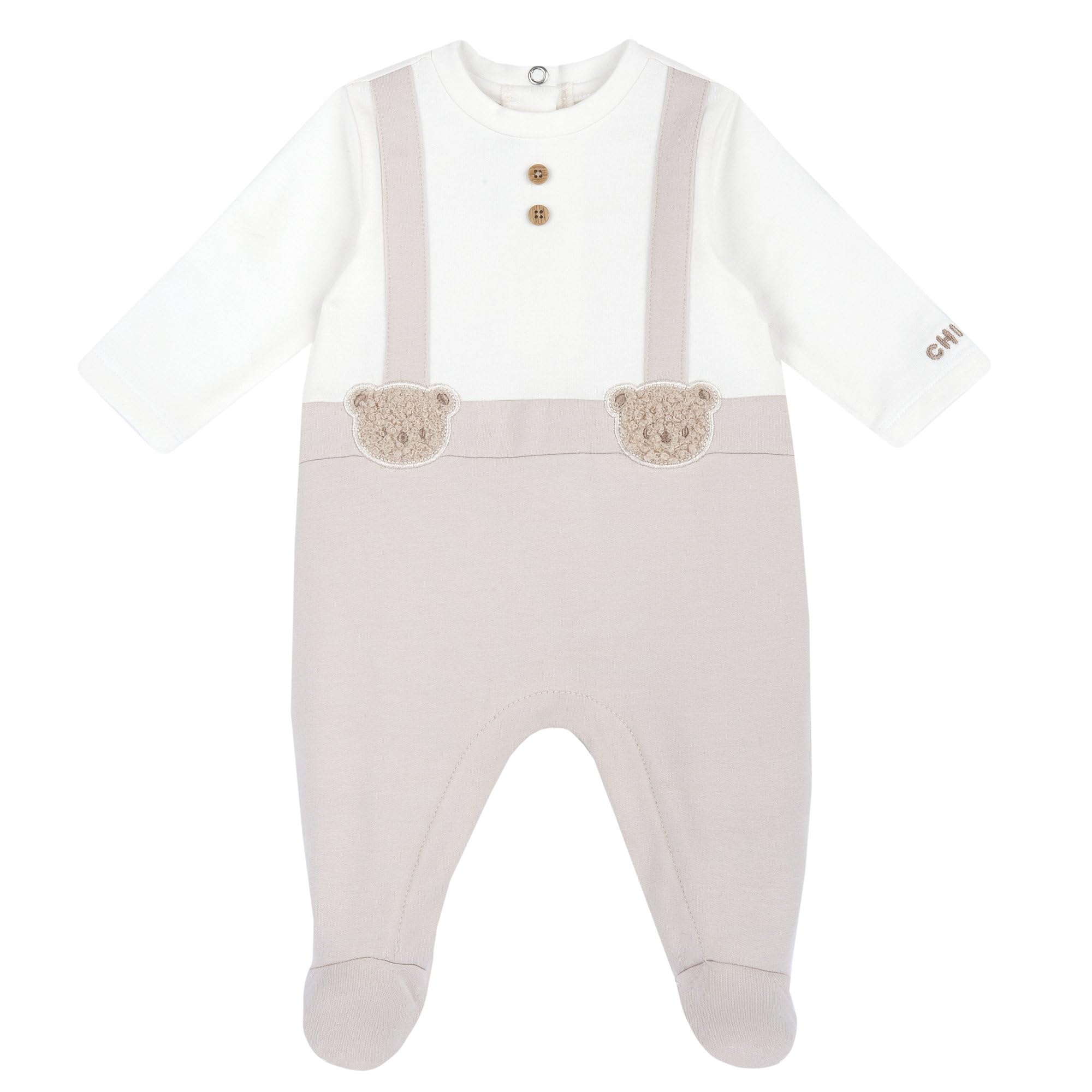 Tutine Chicco Con Piedino - Set 2 Pezzi In Cotone Per Neonati 0-24 Mesi - Foto 7