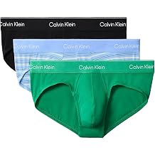 Calvin Klein Mens Icon Cotton Stretch 3-pack Hip Brief