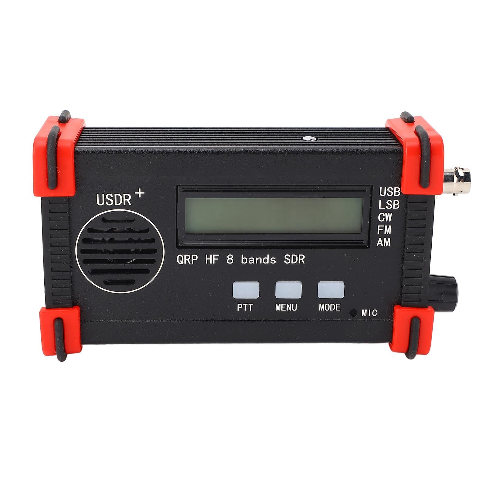 Émetteur-récepteur à Ondes Courtes 8 Bandes, émetteur-récepteur Portable USDX USDR HF QRP SDR SSB CW QRP émetteur-récepteur sans Fil 100-240 V (Prise UE)