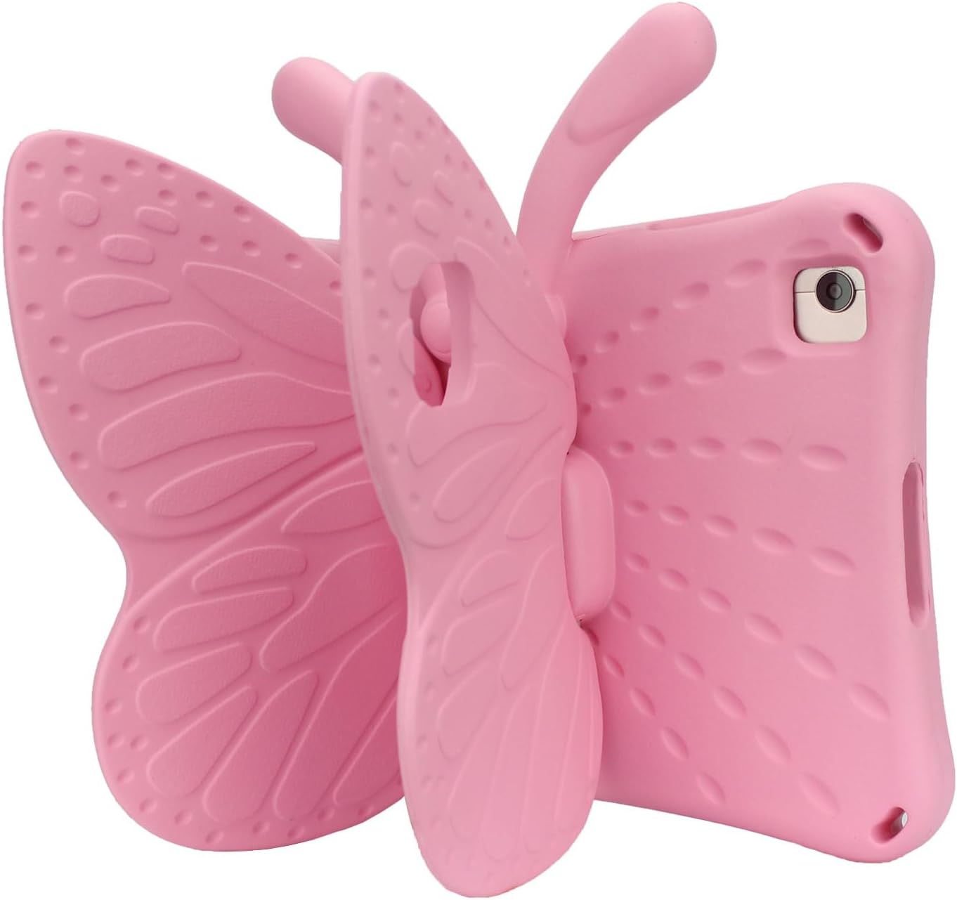 Kids Tablet Case for Honor Pad X8 Lite 10.1",Eva Heavy Duty Shockproof Cover with Pencil Holder,Folding Kickstand,Butterfly Shape Cartoon Case for Children
