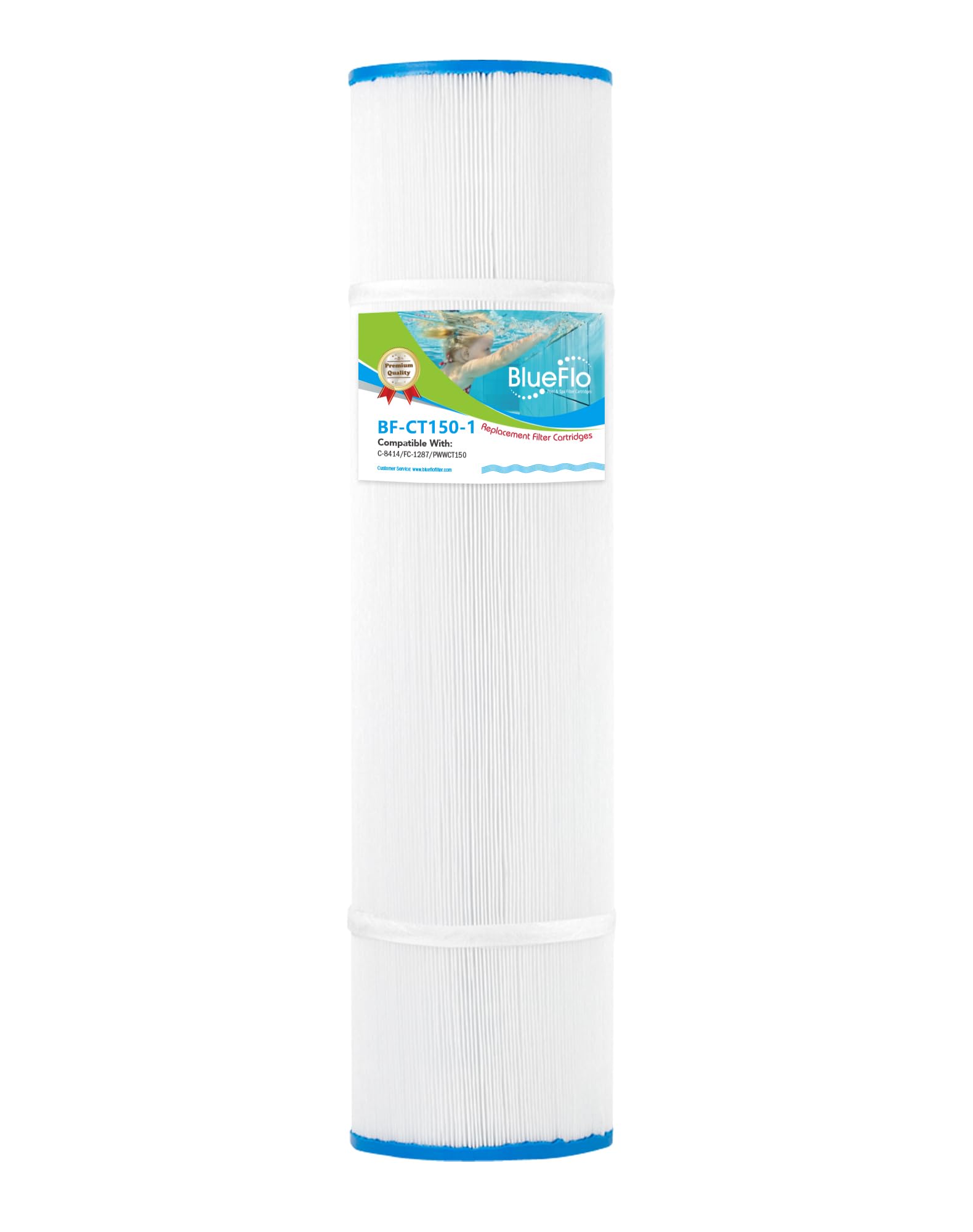 Cartouche de filtre de piscine haute performance pour Unicel C-8414 et Filbur FC-1287