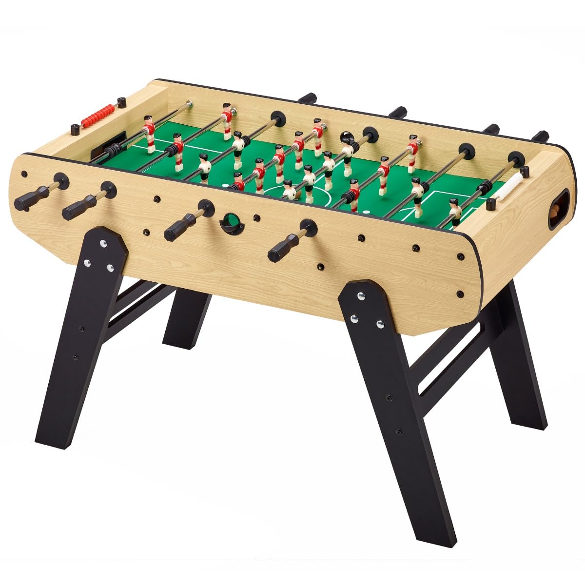 Kangui Babyfoot Adulte - Robuste - Barres télescopiques - 2 à 4 Joueurs - 3 Balles liège inclues