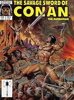 Single Issue Magazine The Savage Sword of Conan the Barbarian No. 151 Book