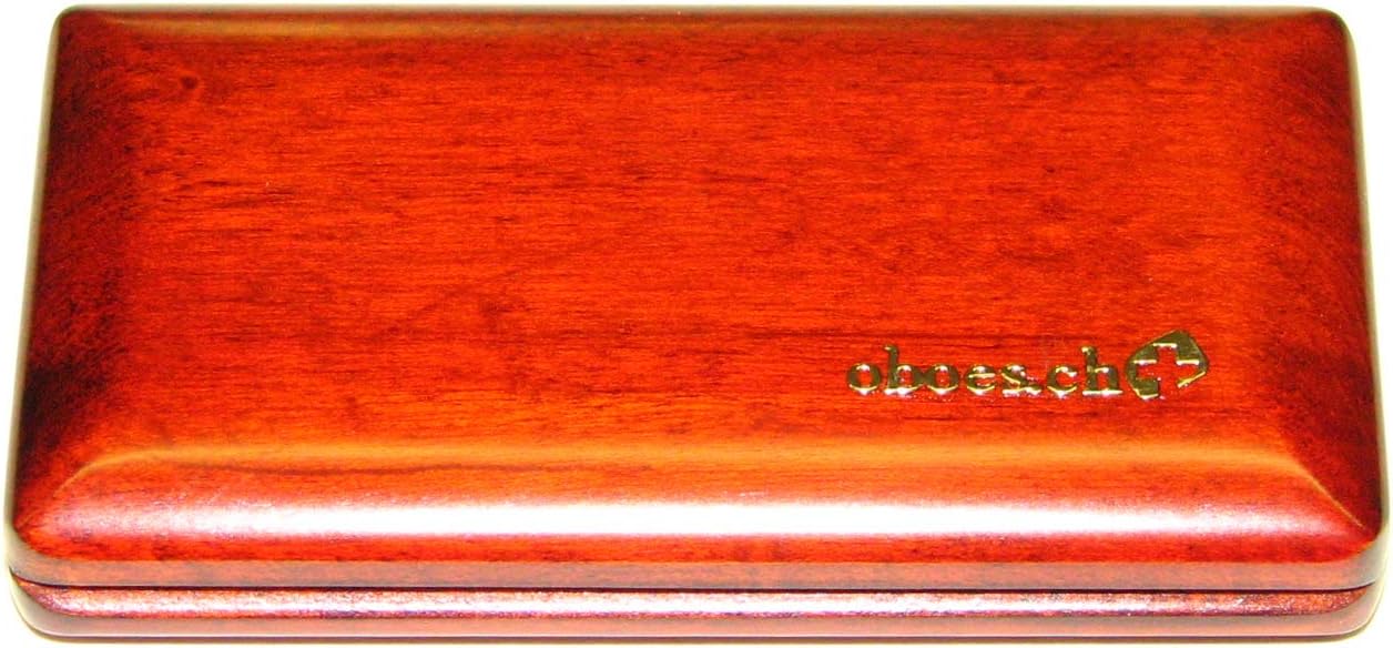 3Reed Oboe Reed Case Stained Wood Musical Instruments