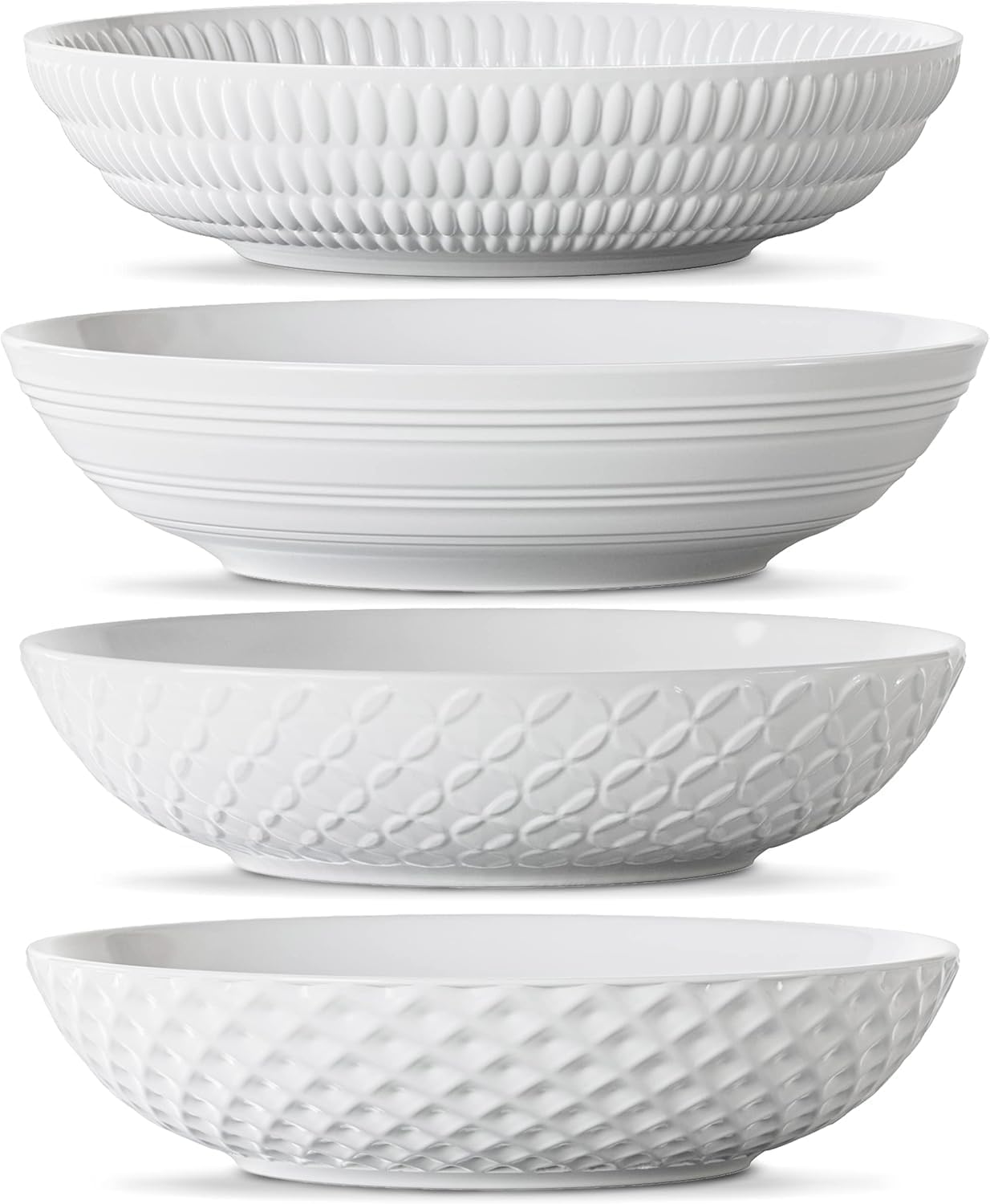 Flower Basket White 8" Round Vegetable Bowl By Mikasa | , Ltd