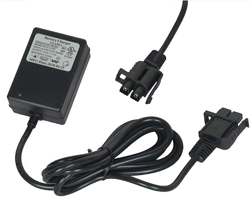 B Plug - Cargador de coche de 12 V para niños, cargador de batería de 12 voltios para Motion Trendz Mega Trendz Yamaha Raptor ATV Disney FJ Cruiser