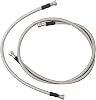 MUCO Stainless Fuel Line kit Fuel Tank Hoses 15167372 15077513 Flexible Braided Lines Stainless Steel for GMC Sierr Chevy Silverado 2500HD 3500HD 6.6L Duramax 2001 2002 2003 2004 2005 06 07 08 09 10