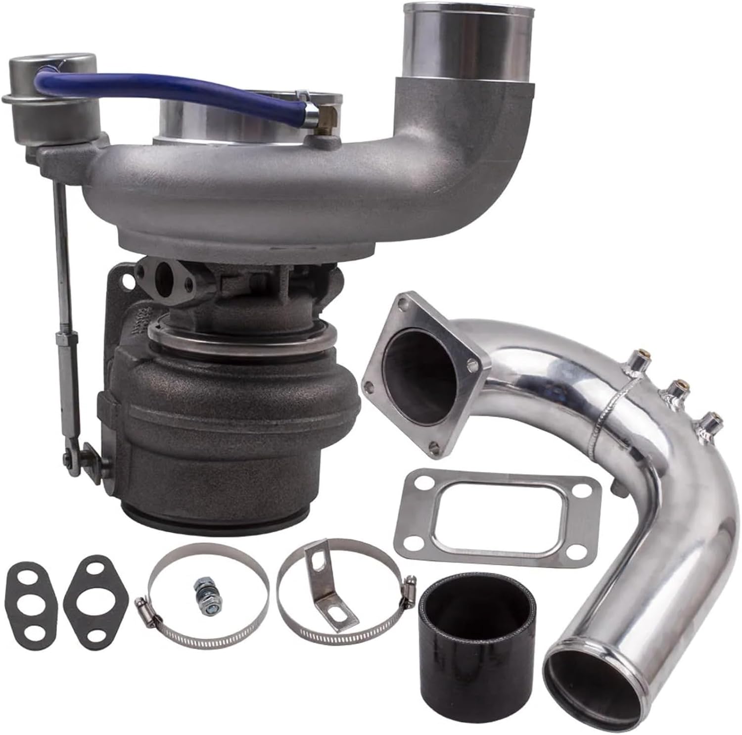 For Cummins Truck DP For Leyland With 6BTA Engine 2003 2004 Turbine Turbocharger Intake Elbow Tube Supercharger Turbolader 4035044 4955452