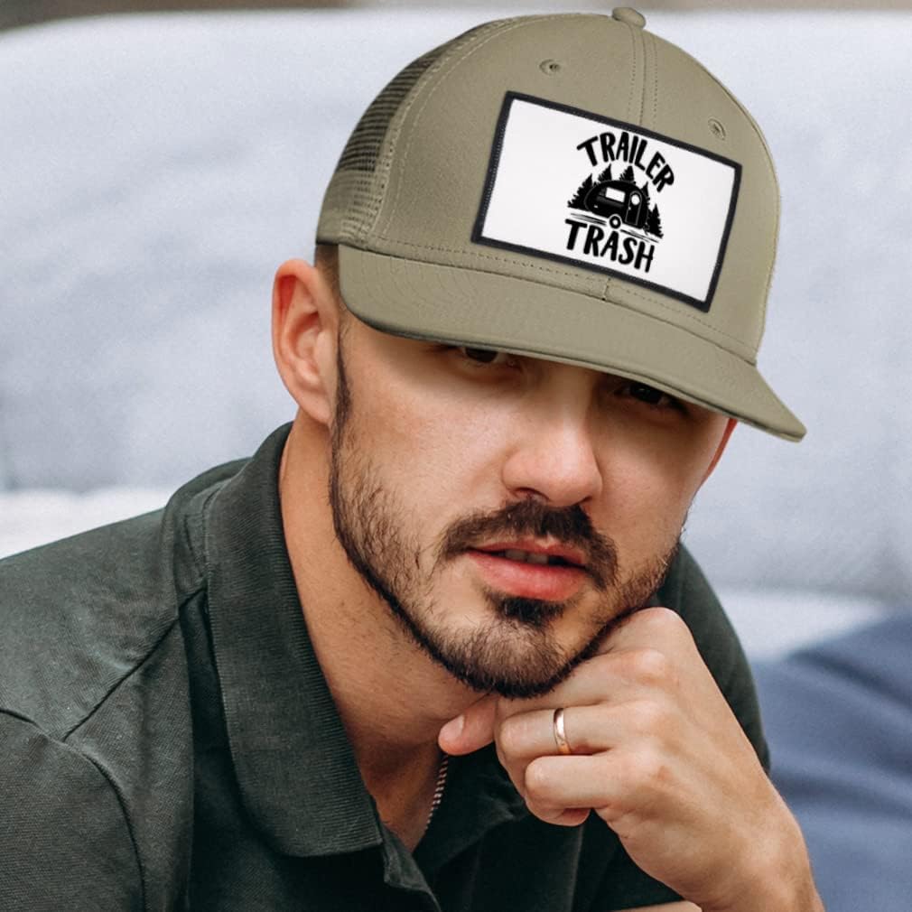 Custom Patch Hat Trucker Baseball Cap Canvas Trees Dad Hat for Men & Women