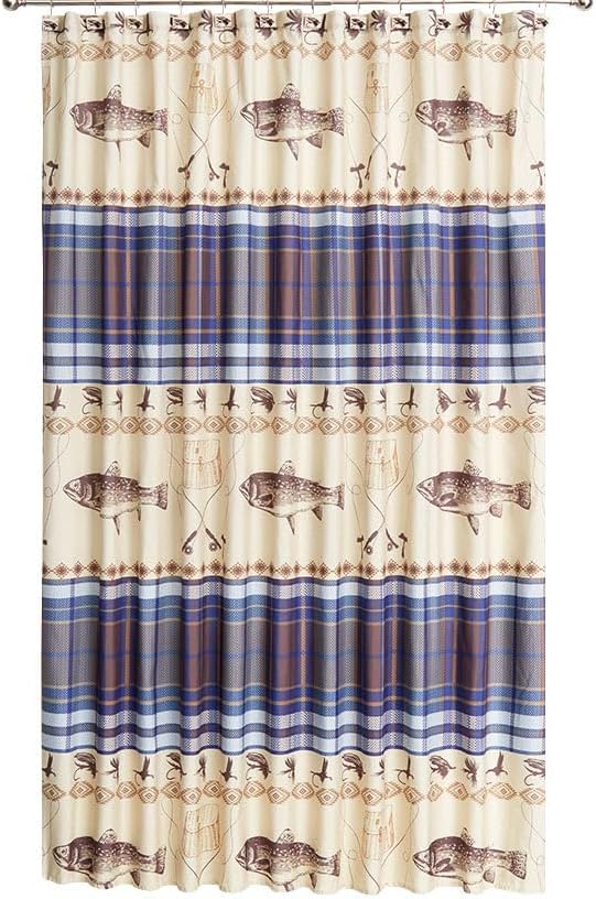 Fly Fishing Bath Collection - Shower Curtain