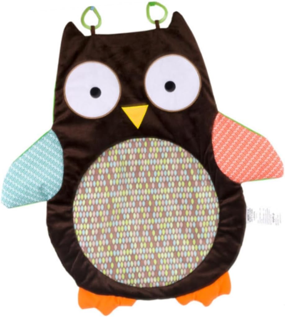 Safe Comfortable Owl Crawling Mat Boys and Girls Muscle Strength Exercise Pad Non-Slip Floor Mat