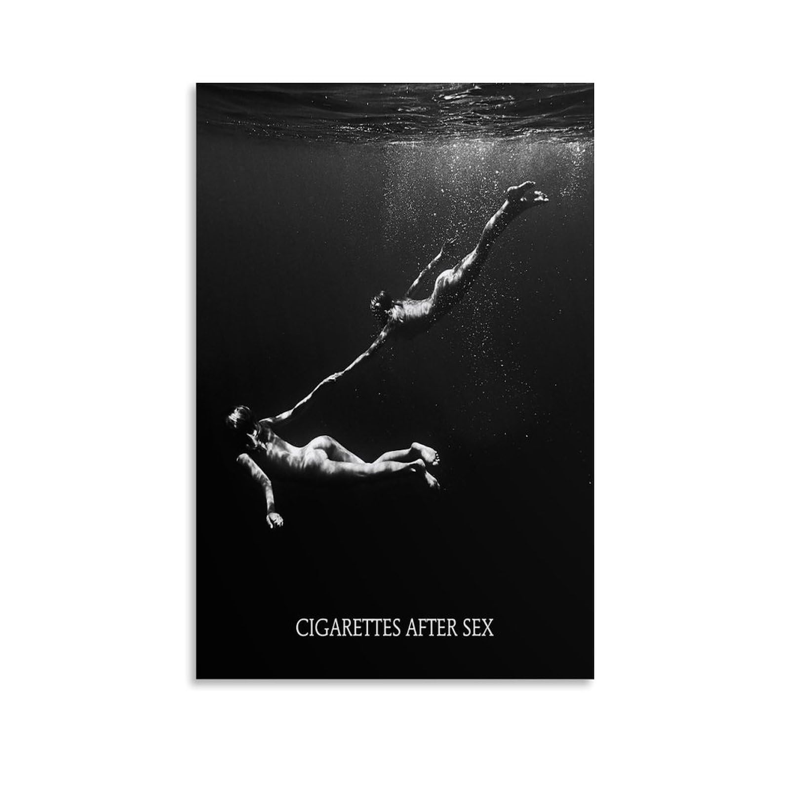WHBAQ Cigarettes Poster After Sex Album Cover Poster Canva Colourfast Wall Art Decorative Painting for Living Room Bedroom Home Decor 08x12inch(20x30cm) Unframe-style