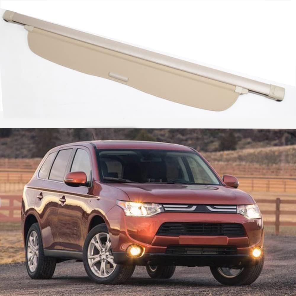 Cubreobjetos retráctil para Mitsubishi Outlander 2013-2015, ideal para viajes en familia