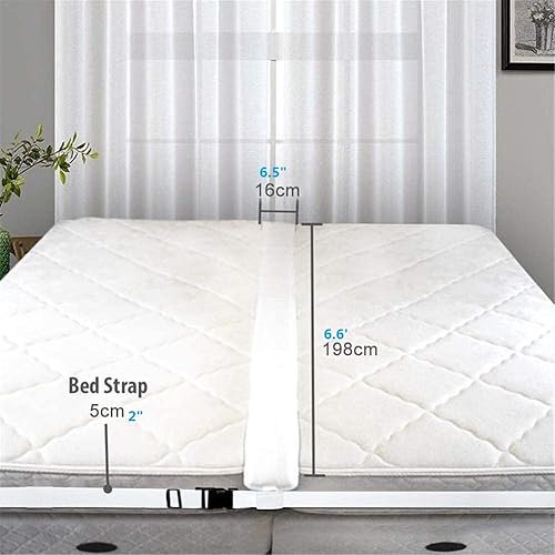 Miniatura 6 de Kit convertidor de puente de cama individual a King, almohadilla de relleno de huecos para habitación de invitados y viajes, 6.5 pulgadas x 6.6 pies