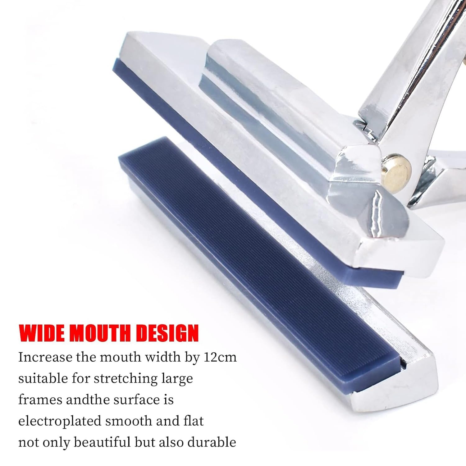 Lizusidtsy Duty Canvas Pliers and Staple Remover Set Kit Stainless Steel Anti- Canvas Stretching Pliers Stretcher Set Kit with Spring