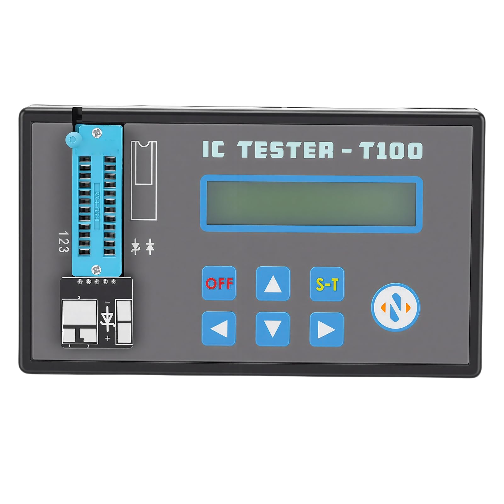 Tester di Circuiti Integrati Misuratore LED Multifunzionale con Funzioni di Calibrazione per Ingegneri Batteria da 1000 MAh