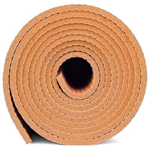 Yogaaccessories 1/4" Thick High-Density Deluxe Non-Slip Exercise Pilates & Yoga Mat, Orange #TOP1