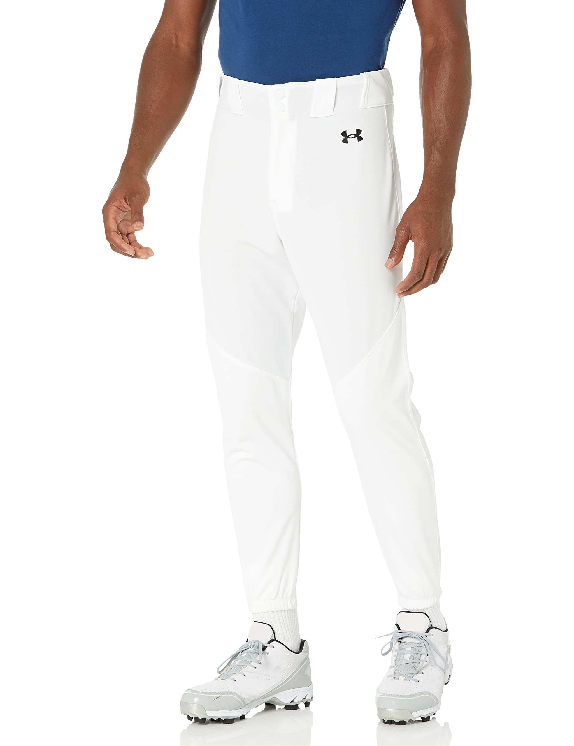 Under Armour Men's Utility Baseball Pant Closed 22 (100) White