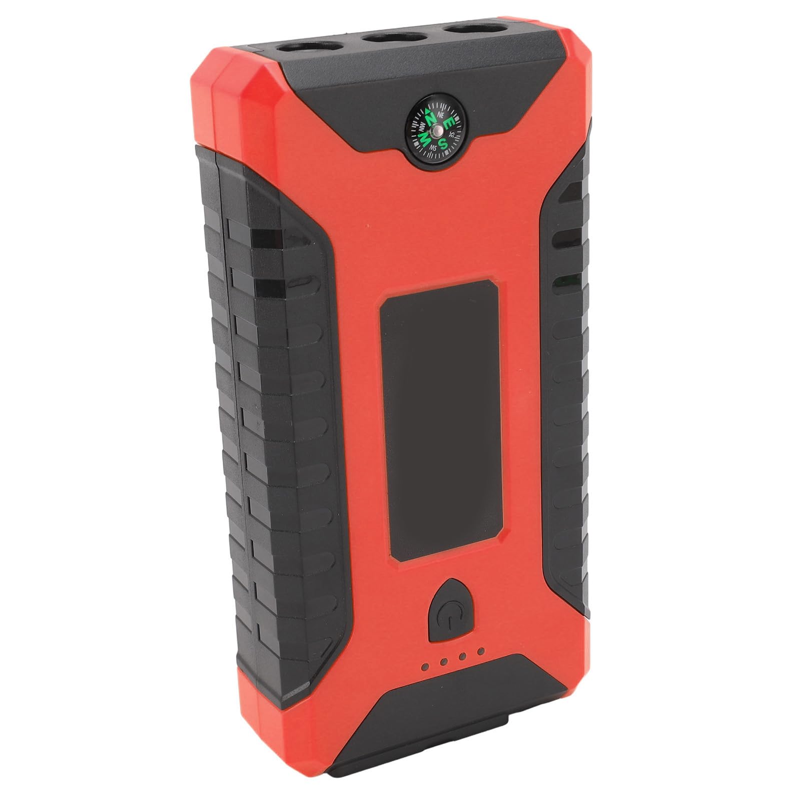 Arrancador de Batería de Coche, Batería de Arranque de 15000 MAh, Arrancador de Batería de Coche Portátil de Carga Rápida de 12 V 4 USB con Luz LED para Acampar Al Aire (Enchufe