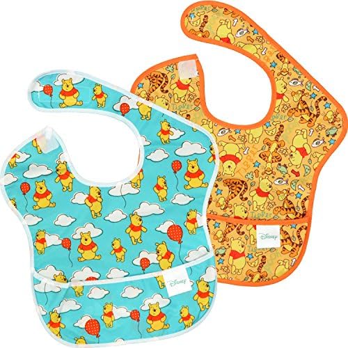 Amazon Co Jp Bumkins バンキンス ディズニー ベビー スーパービブ 防水ビブ 6 24ヶ月 2枚組 プリンセス 並行輸入品 ベビー マタニティ