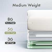 Vista 2 de Amazer Forro de Cortina de Ducha Extra Largo 72 x 84 Pulgadas Forro de Ducha Transparente de Peso Medio PEVA Impermeable Interior Cortinas de Ducha