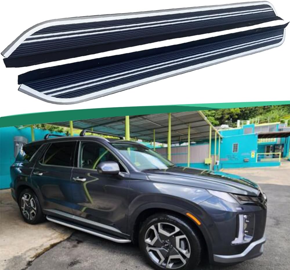 Fits for Hyundai Palisade 2019 2020-2024 Fixed Side Step Running Board Nerf Bar