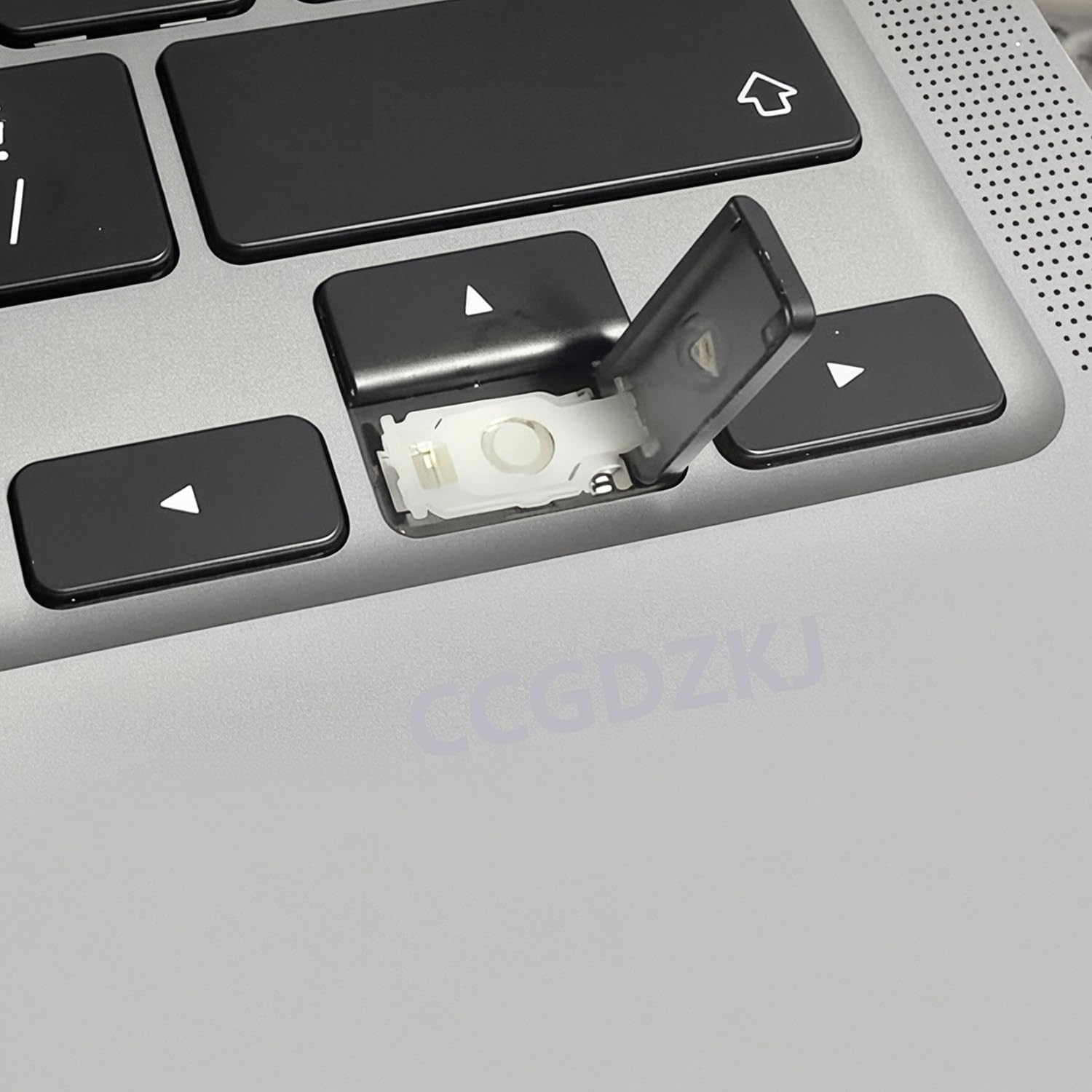 Replacement Right Arrow Keycaps and Brackets for MacBook Pro M1/M2/M3/M4 (A2442, A2780, A2918, A2991, A2992, A3112, A3185, A3186, A3401, A2338) and MacBook Air (A3113, A3240)
