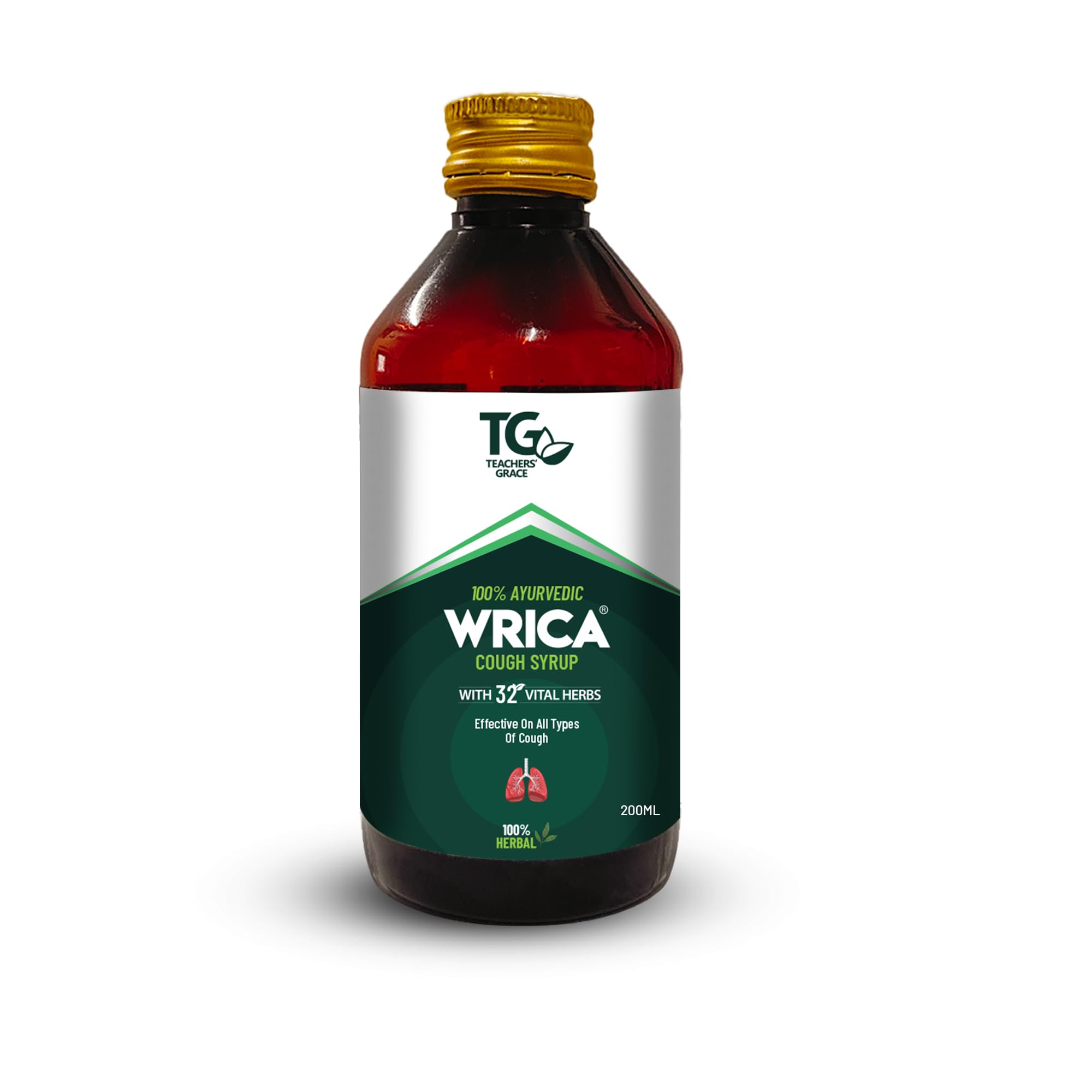 Teachers' Grace Wrica Cough Syrup - (200ml) (Pack of 1) | Effective on all Types of Cough and Cold-picture-11