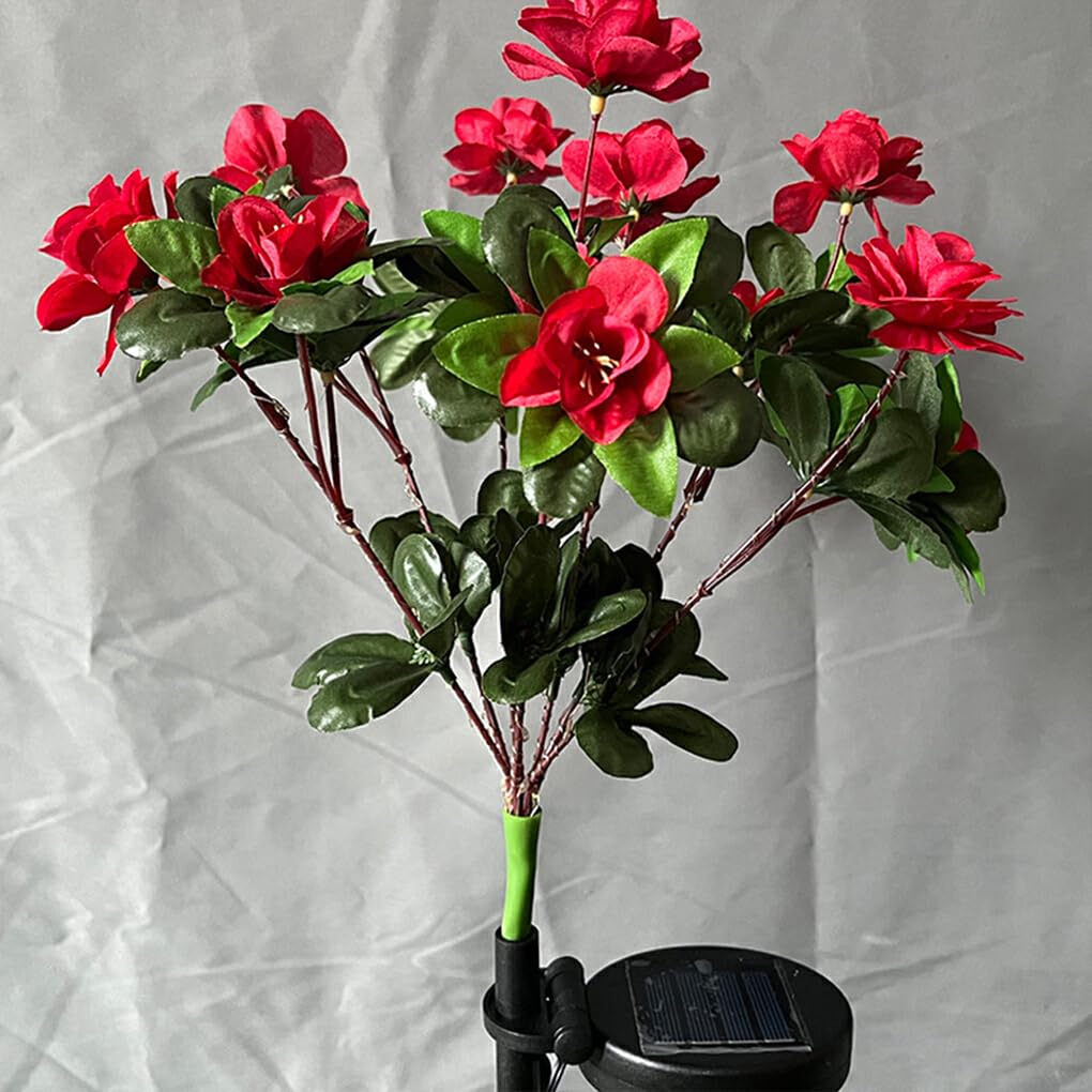 Lampes Solaires De Jardin Pour Fleurs D'azalée - Durable Et