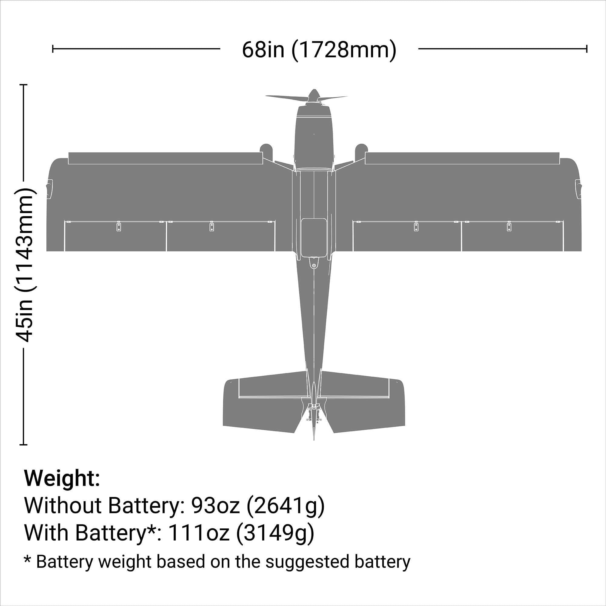 E-Flite Super Timber 1.7m PNP