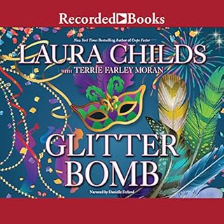 Glitter Bomb Audiolibro Por Laura Childs, Terrie Farley Moran arte de portada