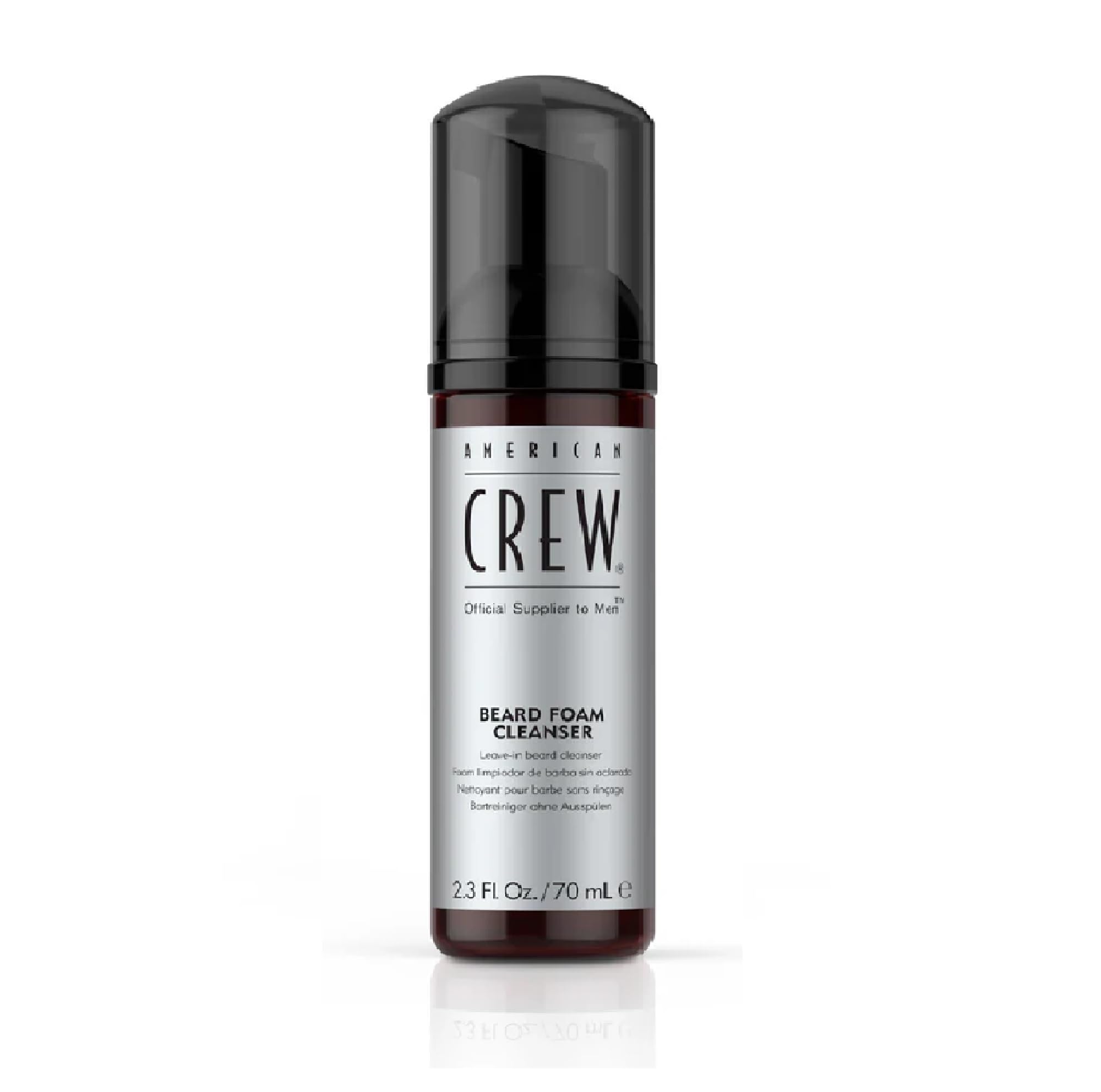 American CrewBeard Conditioner & Oil, Foam Cleanser, 2.3 Fl Oz