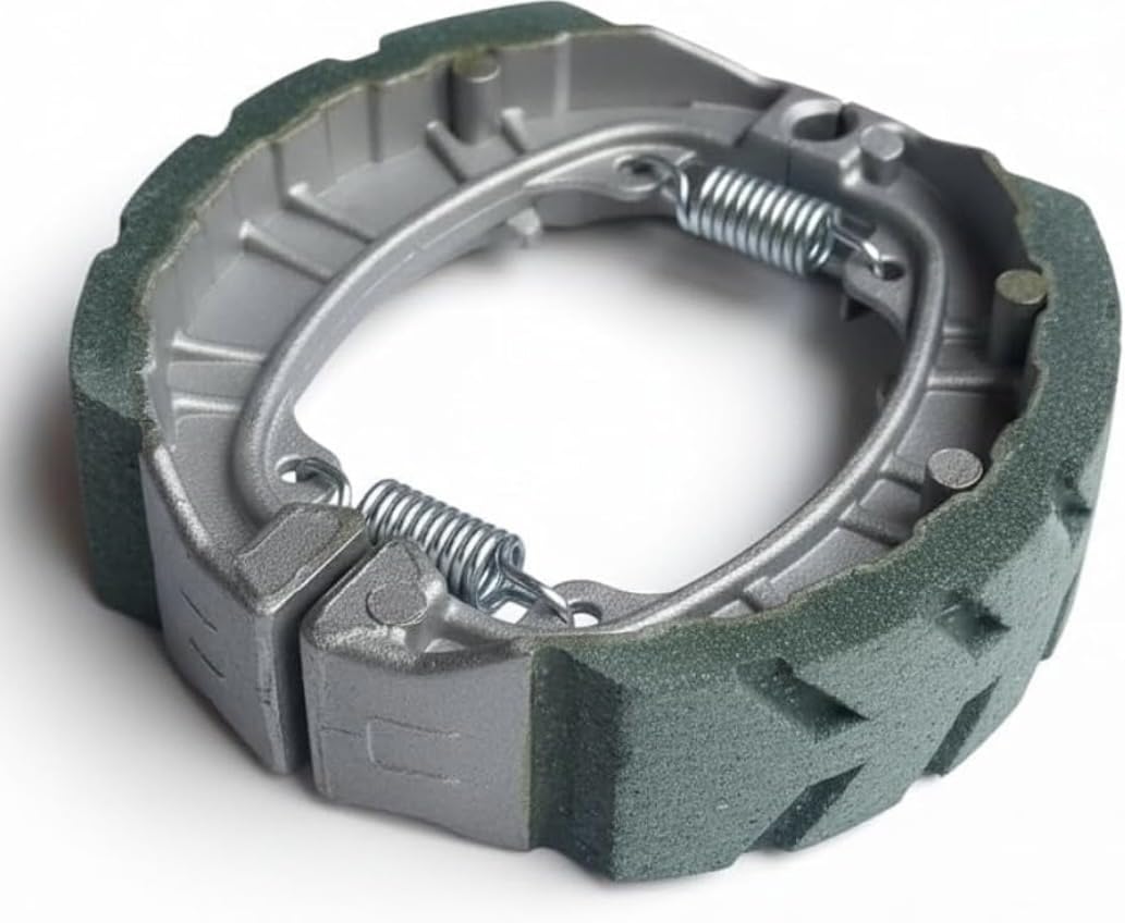 Rear Drum Brake Shoe Assembly with Heavy Springs for EV Scooter & Electric Bike | Durable Brake Shoe Replacement Spare Part-image-34