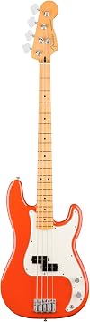 Fender Player II Precision Bass - Rallye Orange with Maple Fingerboard