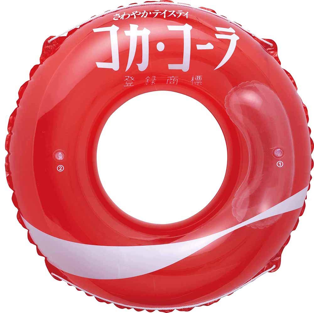 Amazon | ドウシシャ 浮き輪 コカ・コーラ ウェーブ 120cm | ベビー