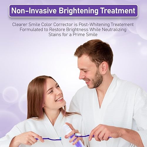 Miniatura 6 de ClearerSmile Mejor Pasta de dientes púrpura para blanqueamiento dental para dientes sensibles - Blanqueador dental - blanqueador de dientes