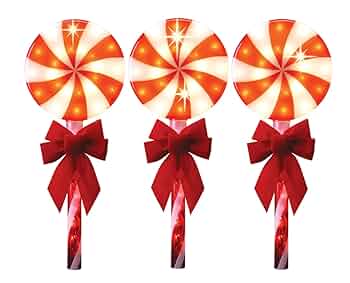 Amazon.com: GE Random Sparkle 3-Marker White Lollipop