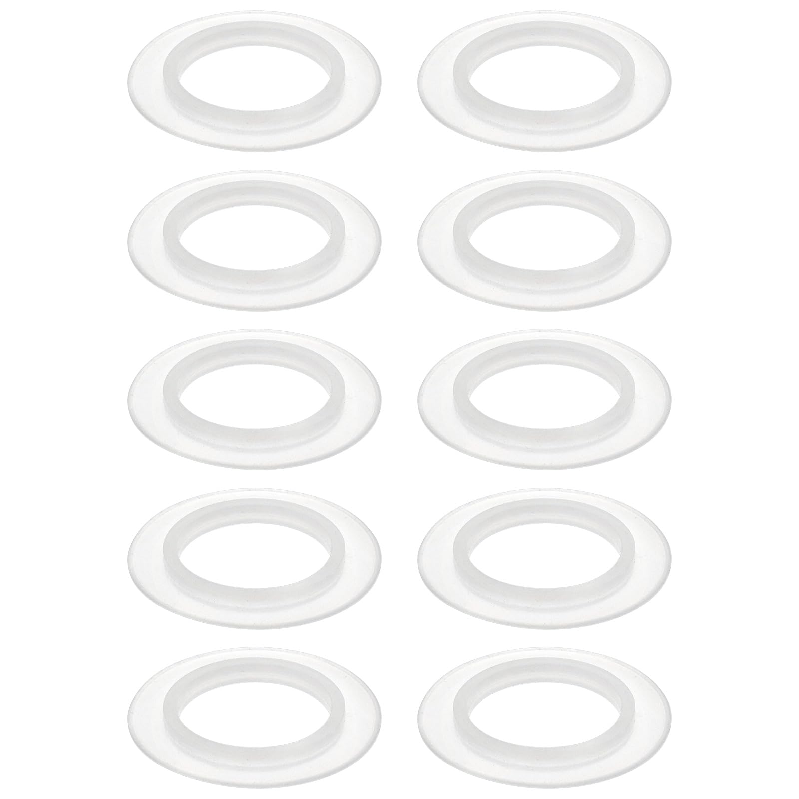 10PCS Silicone O-Rings Gasket Inner Diameter 23mm Outer Diameter 38mm Sink Plug Rubber Seal Suitable for The Drainage Plug of Push-Type Pop Up Wash Basin for Bathroom, HO174-AW