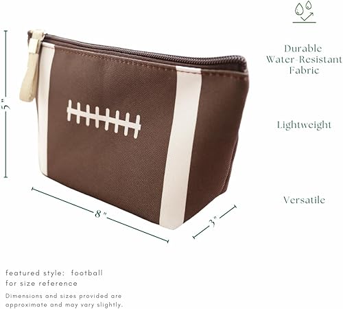 Miniatura 3 de Bolsa de maquillaje, organizador de viaje, neceser para mujer, pequeña funda de cosméticos para bolso, lindo embrague de almacenamiento de tela,