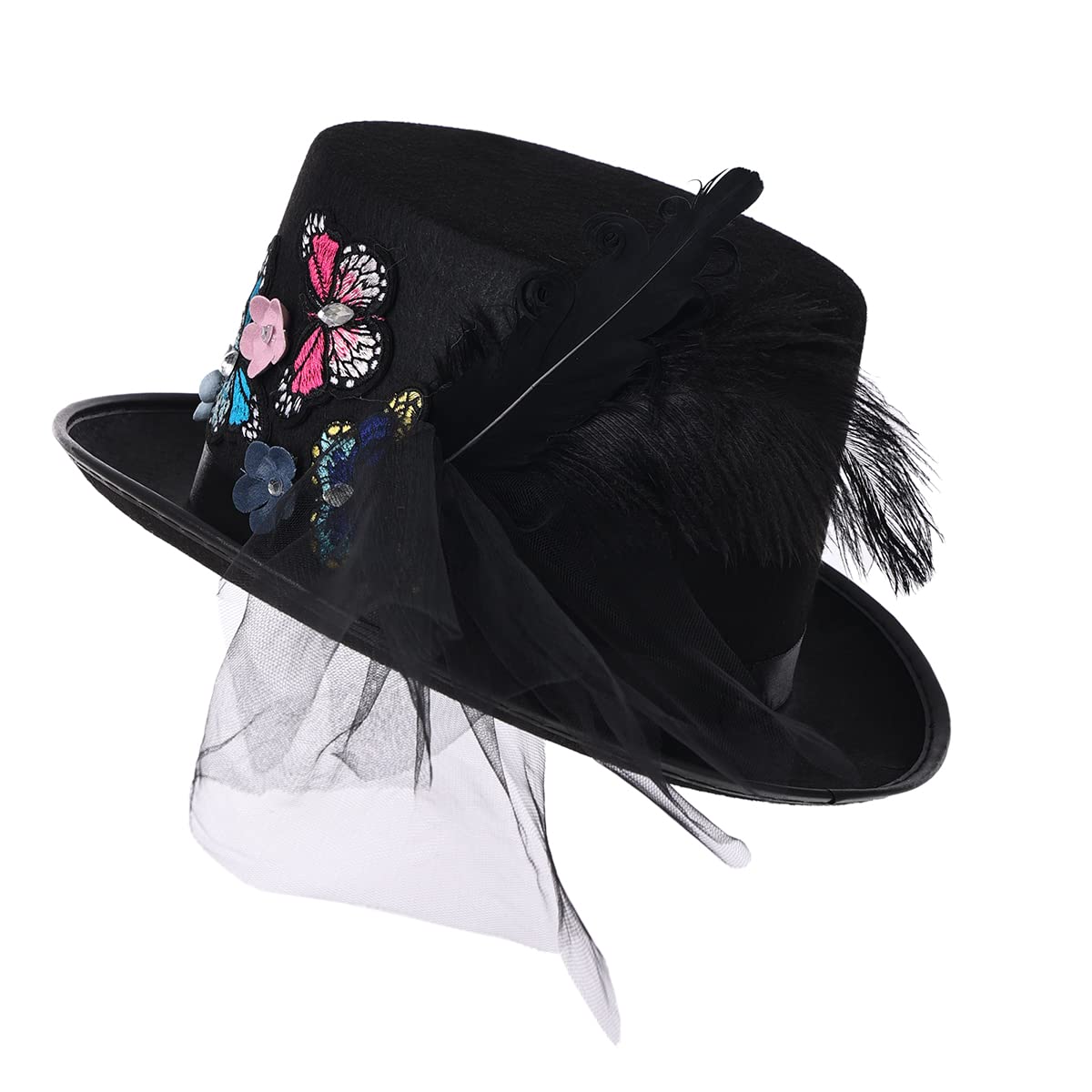 GRACEART Women's Steampunk Hat Halloween Accessories — image 1