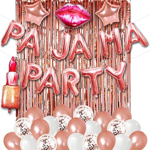 Pajama Party Decorations - Slumber & Sleepover Party Supplies for Girls