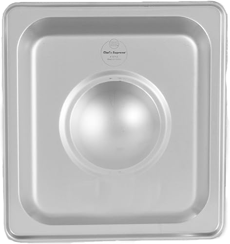 Miniatura 2 de Cubierta de mesa de vapor de acero inoxidable sólido de sexto tamaño, cada uno