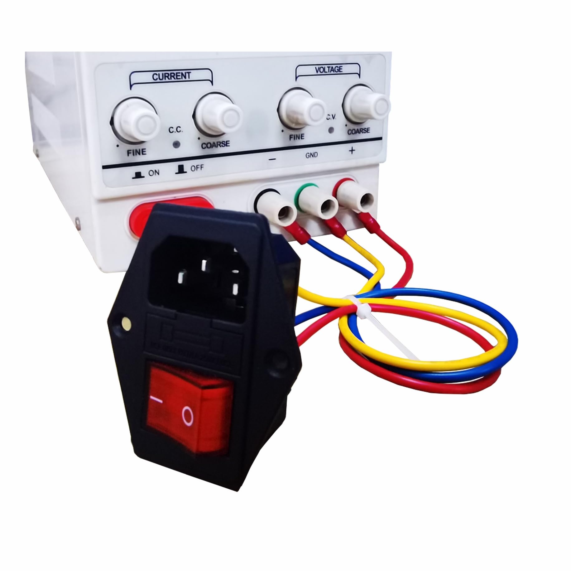 110v Light Switch With Indicator 10mm 110V Double Color Falt Head