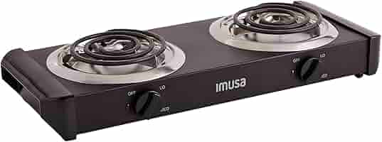 Amazon.com: IMUSA USA GAU-80306 Electric Double Burner 1750