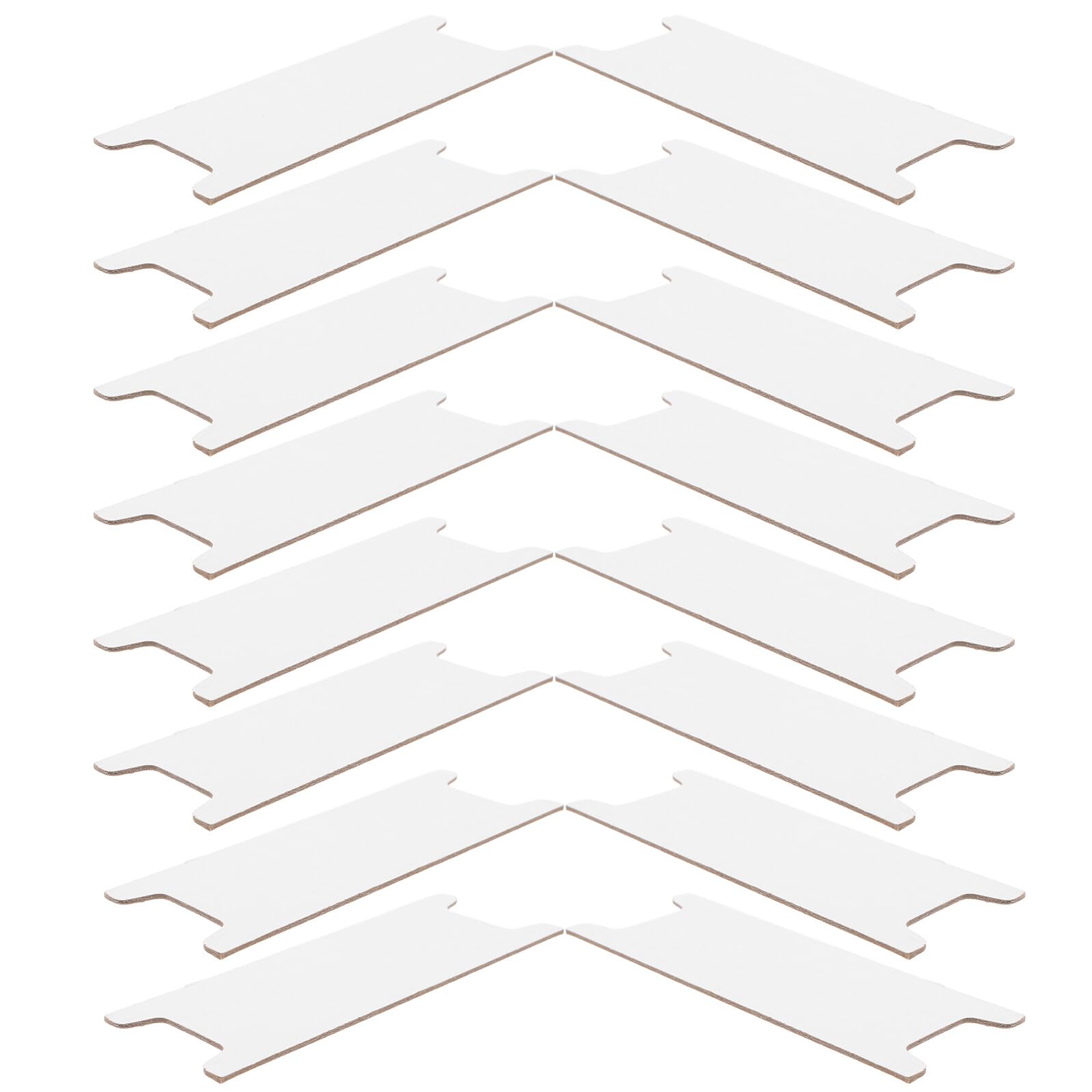 Cartes de rangement pour bobines de fil à broder WOONEKY, support rigide premium