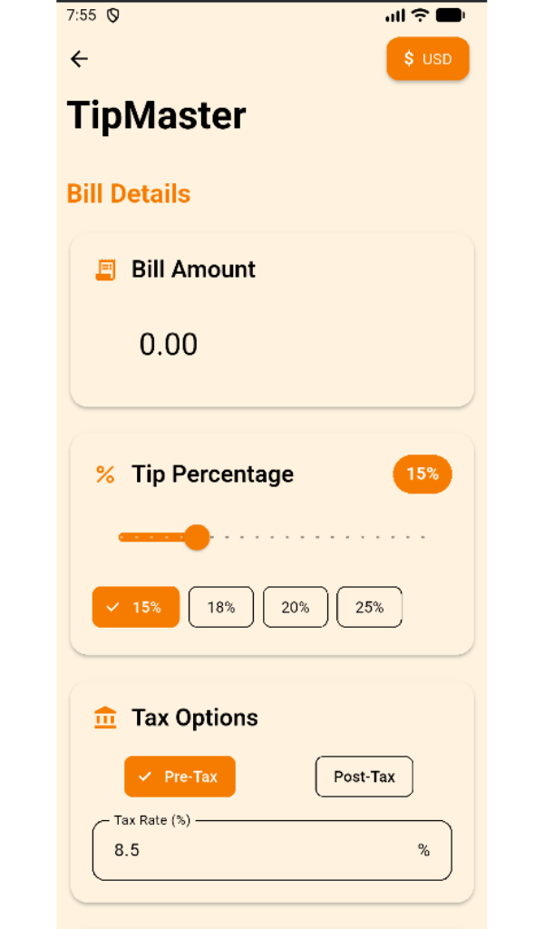 TipMaster - Smart Tip Calculator - App on Amazon Appstore