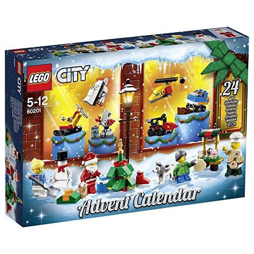 LEGO City - Le calendrier de l'Avent LEGO City - 60201 - Jeu de Construction