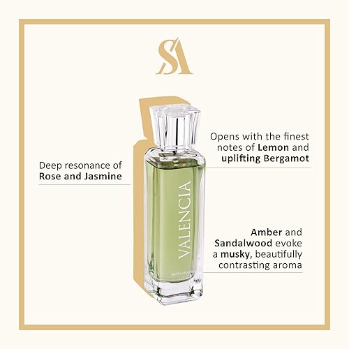 Miniatura 2 de Swiss Arabian Valencia - Productos de lujo de Dubái - Fragancia personal EDP Spray de larga duración y adictiva - Un aroma seductor y exclusivo - El